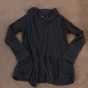 Sift, cozy, light anthro sweater cardigan